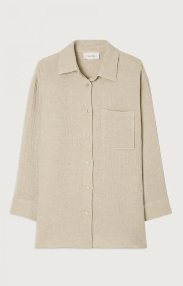 American Vintage | Damenbluse Yenboro Nebel Meliert