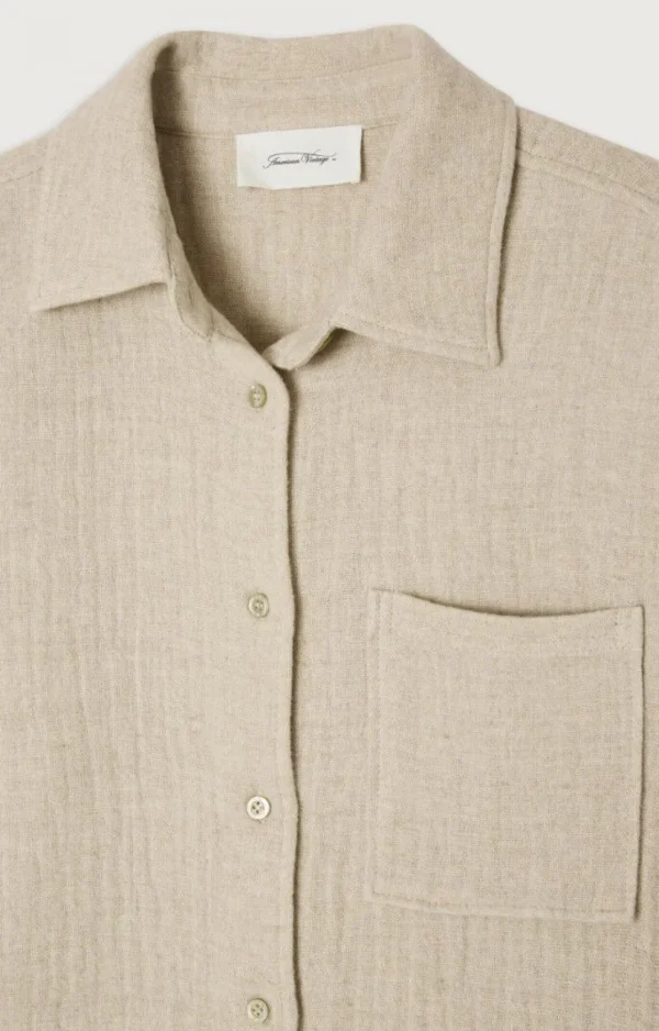 American Vintage | Damenbluse Yenboro Nebel Meliert