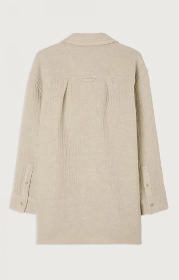 American Vintage | Damenbluse Yenboro Nebel Meliert