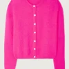 American Vintage | Damencardigan Vitow Neon Pink Meliert