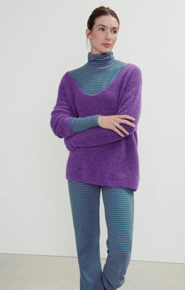 American Vintage | Damenpullover Cikoya Violett