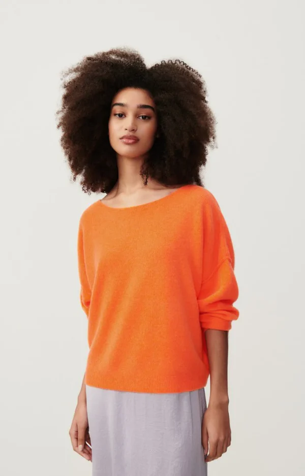 American Vintage | Damenpullover Damsville Leuchtendes Orange