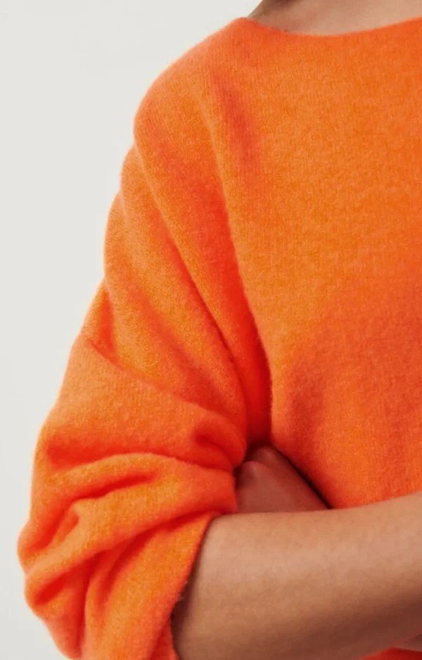 American Vintage | Damenpullover Damsville Leuchtendes Orange