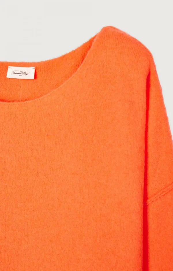 American Vintage | Damenpullover Damsville Leuchtendes Orange