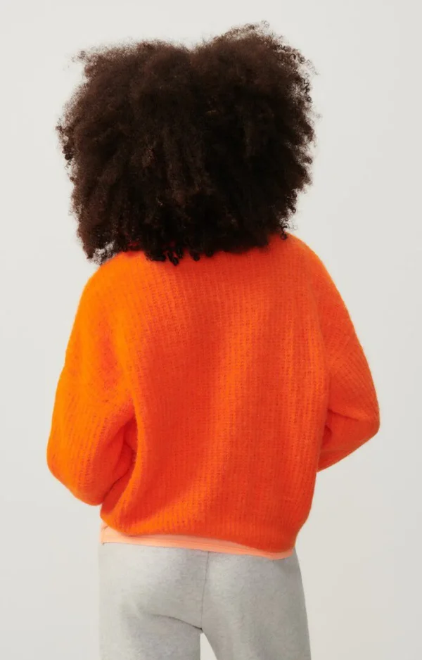 American Vintage | Damenpullover East Leuchtendes Orange