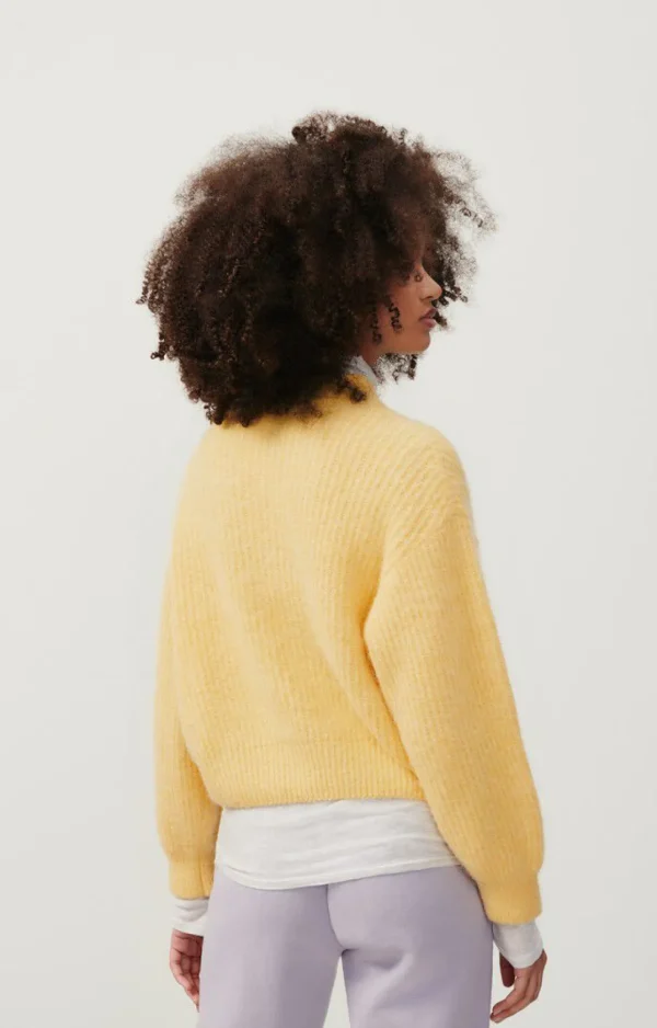 American Vintage | Damenpullover East Limonade Meliert