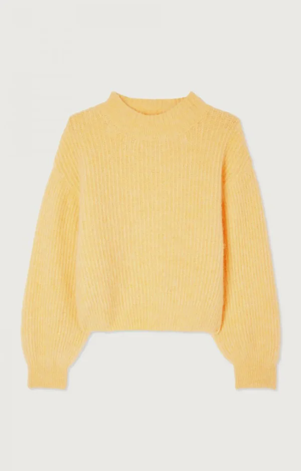 American Vintage | Damenpullover East Limonade Meliert