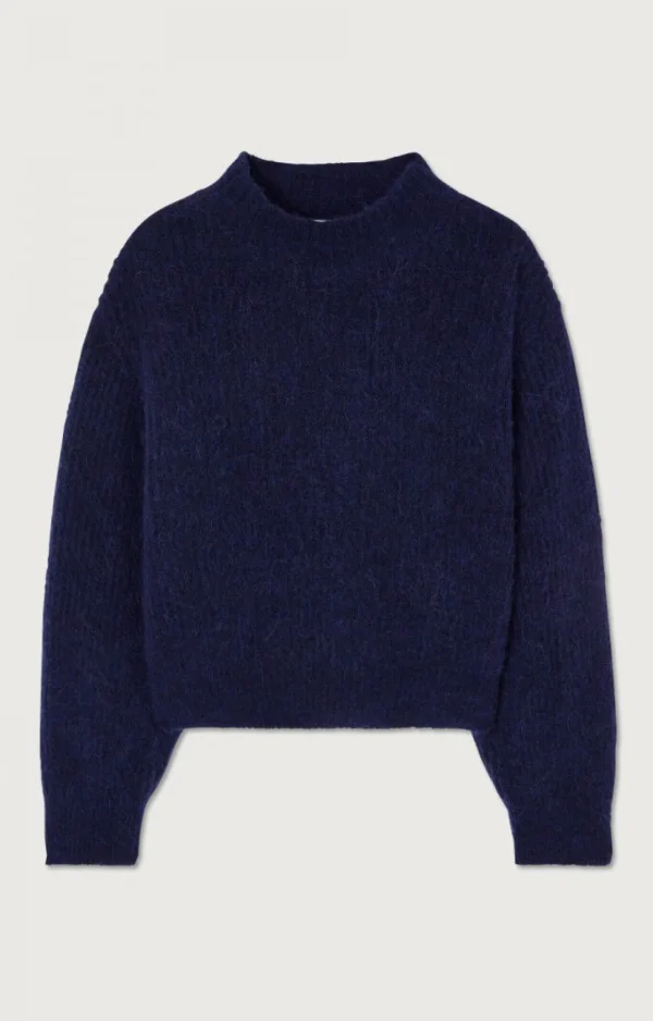 American Vintage | Damenpullover East Navy Meliert