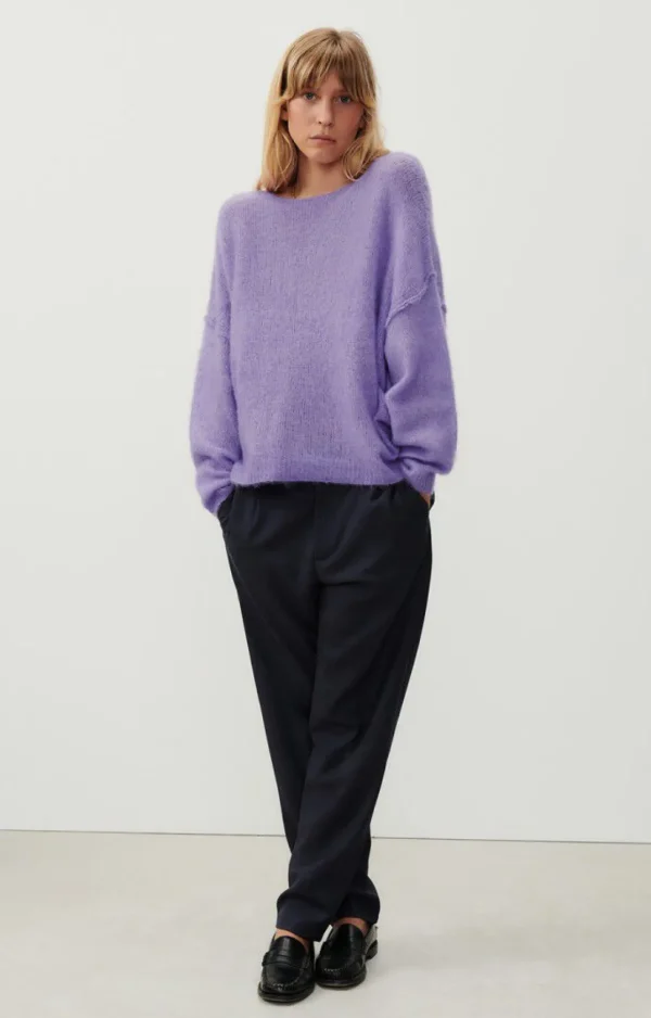 American Vintage | Damenpullover Yanbay Amethyst Meliert