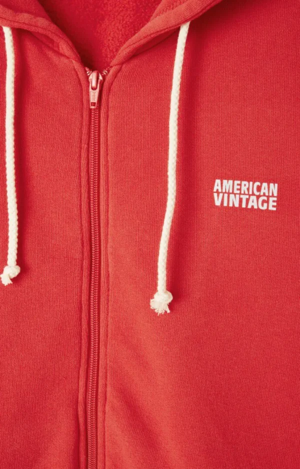 American Vintage | Damensweatshirt Izubird Salsa Vintage