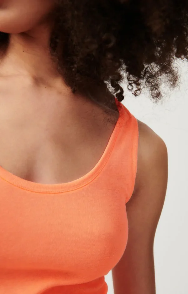 American Vintage | Damentop Massachusetts Leuchtendes Orange