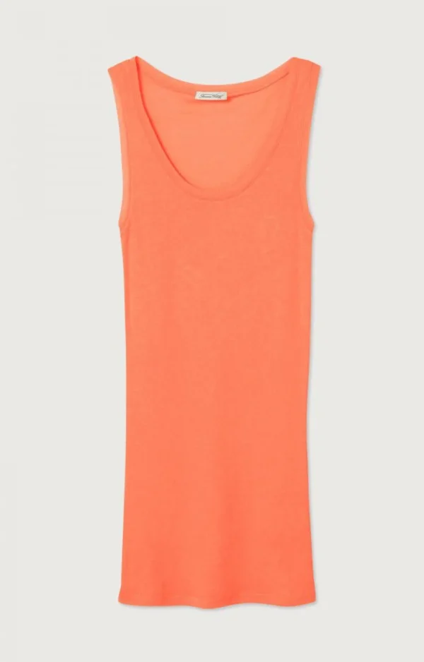 American Vintage | Damentop Massachusetts Leuchtendes Orange