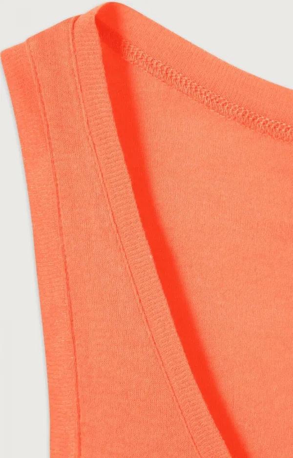 American Vintage | Damentop Massachusetts Leuchtendes Orange