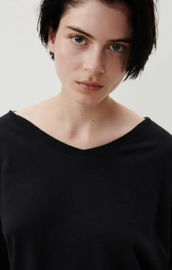 American Vintage | Damen-T-Shirt Aksun Vintage Schwarz