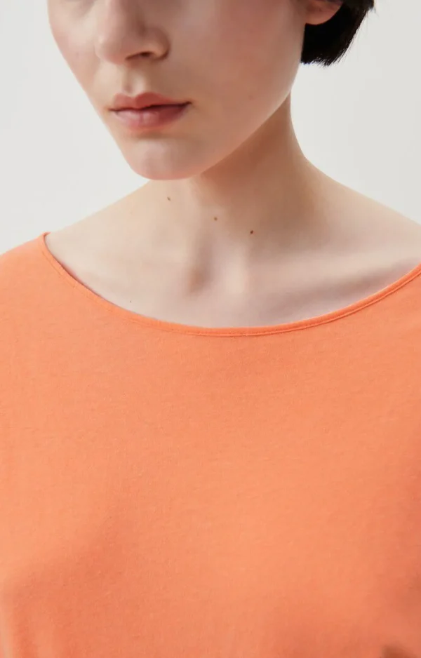 American Vintage | Damen-T-Shirt Aksun Leuchtendes Orange