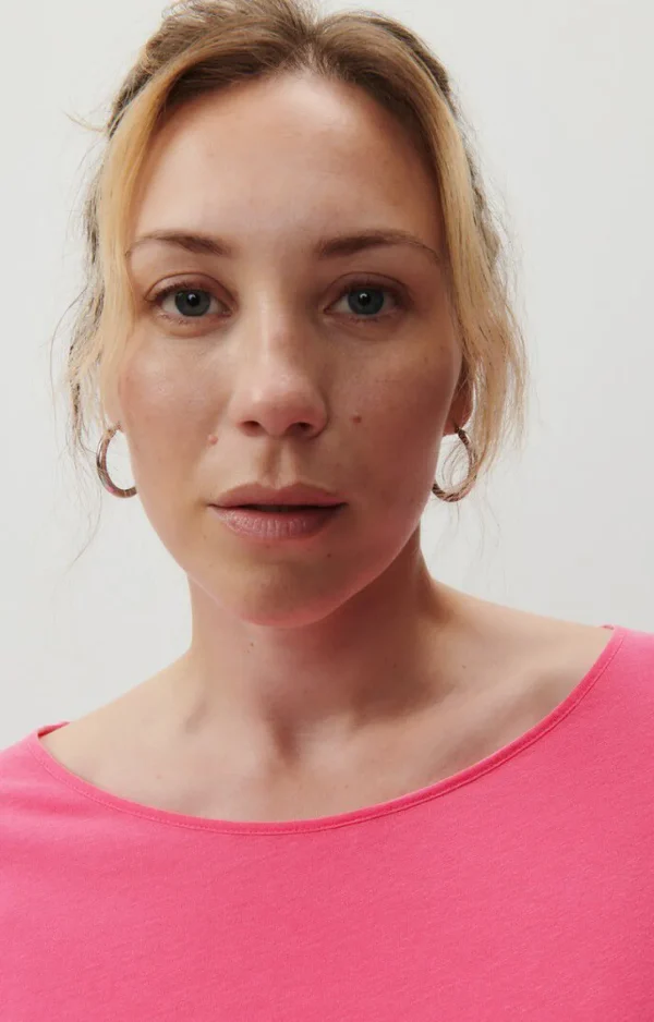 American Vintage | Damen-T-Shirt Aksun Neonpink