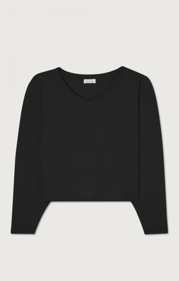 American Vintage | Damen-T-Shirt Aksun Vintage Schwarz