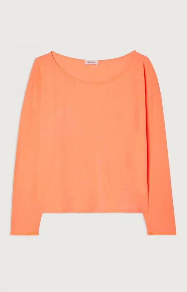 American Vintage | Damen-T-Shirt Aksun Leuchtendes Orange