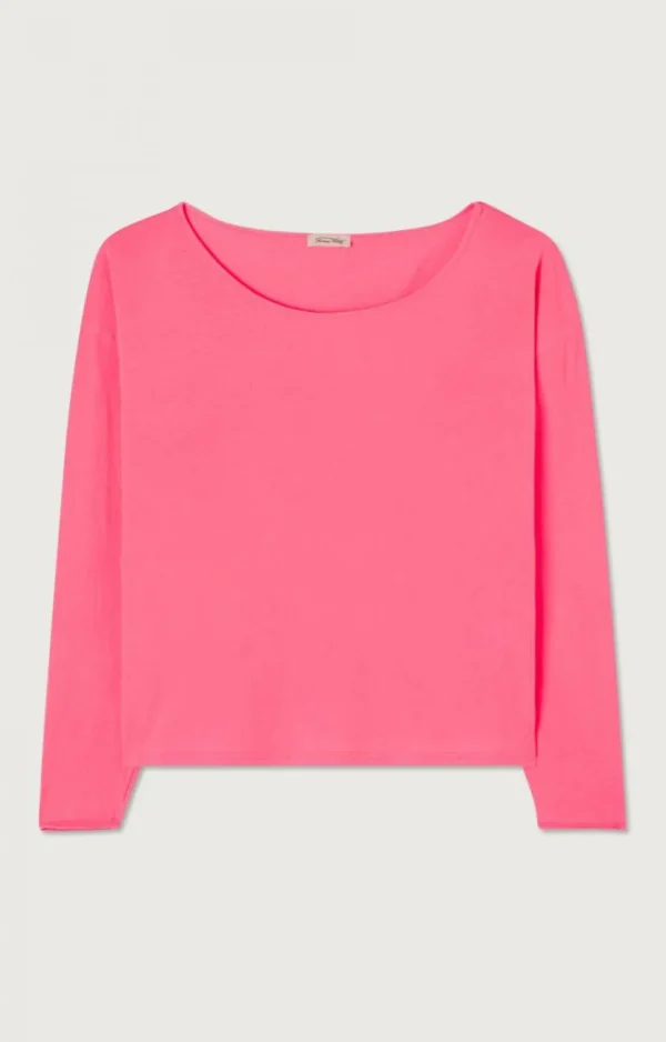 American Vintage | Damen-T-Shirt Aksun Neonpink