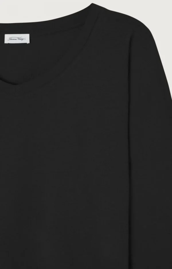American Vintage | Damen-T-Shirt Aksun Vintage Schwarz