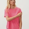 American Vintage | Damen-T-Shirt Fizvalley Neonpink