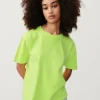 American Vintage | Damen-T-Shirt Fizvalley Neongelb