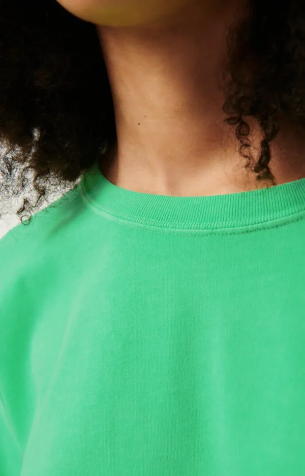 American Vintage | Damen-T-Shirt Fizvalley Flashing Grun
