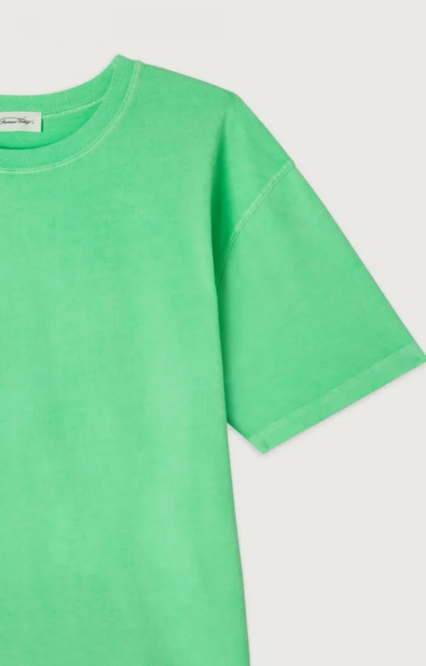 American Vintage | Damen-T-Shirt Fizvalley Flashing Grun