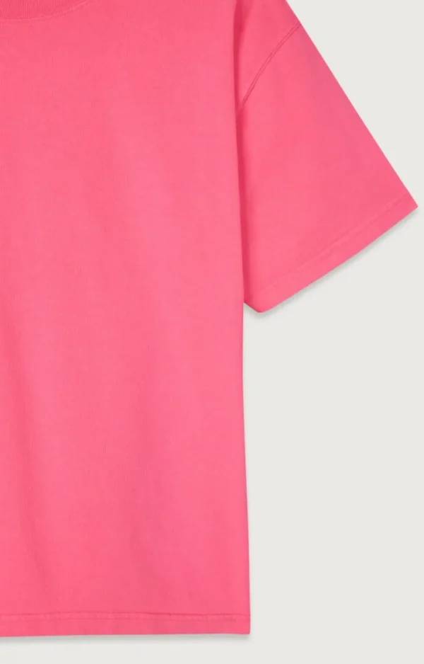 American Vintage | Damen-T-Shirt Fizvalley Neonpink