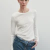 American Vintage | Damen-T-Shirt Gamipy Weiss