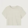 American Vintage | Damen-T-Shirt Ypawood Grau Meliert