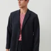 American Vintage | Herrenblazer Tabinsville Navy Meliert