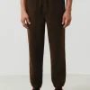 American Vintage | Herrenjogginhose Dadoulove Kastanienbaum Meliert