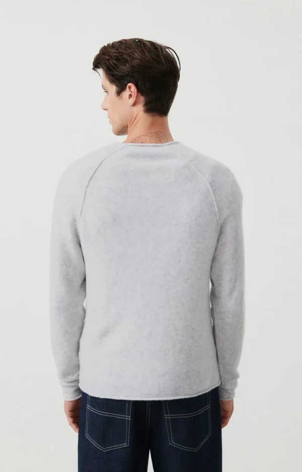 American Vintage | Herrenpullover Damsville Grau Meliert