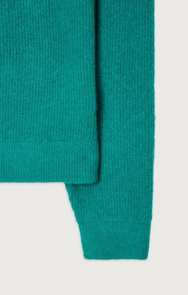 American Vintage | Herrenpullover Damsville Chlorophyll Meliert