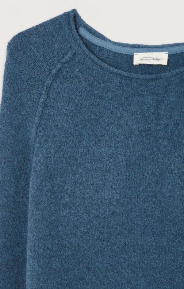 American Vintage | Herrenpullover Damsville Neptun Multimeliert