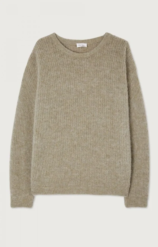 American Vintage | Herrenpullover East Roggen Meliert