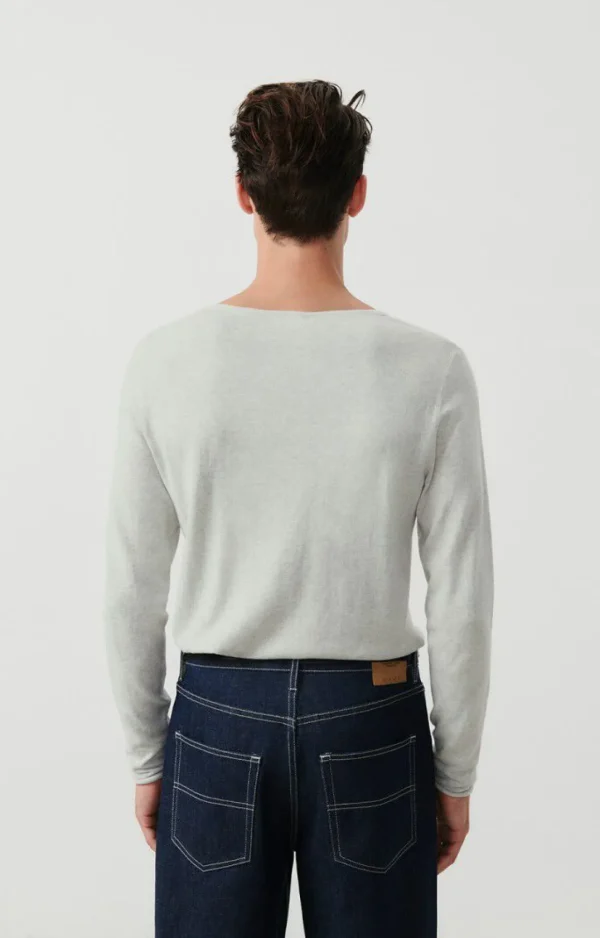 American Vintage | Herrenpullover Marcel Vlies Meliert