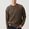 American Vintage | Herrenpullover Pyatury Braun Multimeliert