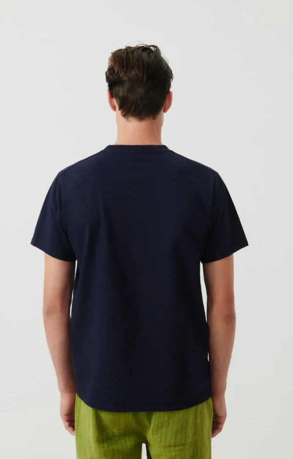 American Vintage | Herren-T-Shirt Fizvalley Navy Vintage