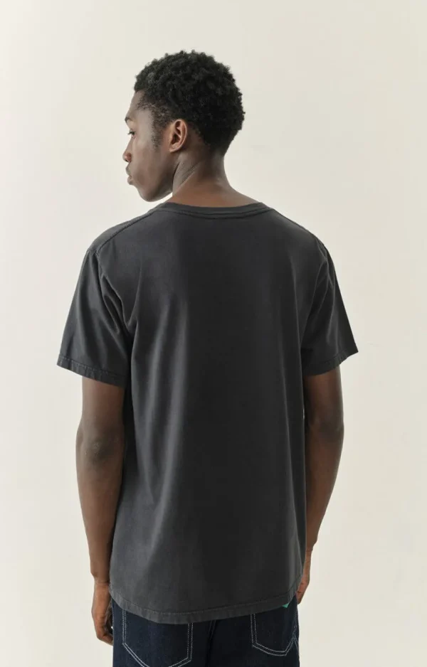 American Vintage | Herren-T-Shirt Fizvalley Kohlenstoff Vintage