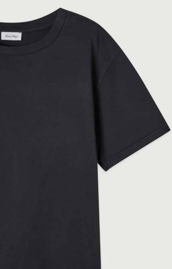 American Vintage | Herren-T-Shirt Fizvalley Kohlenstoff Vintage
