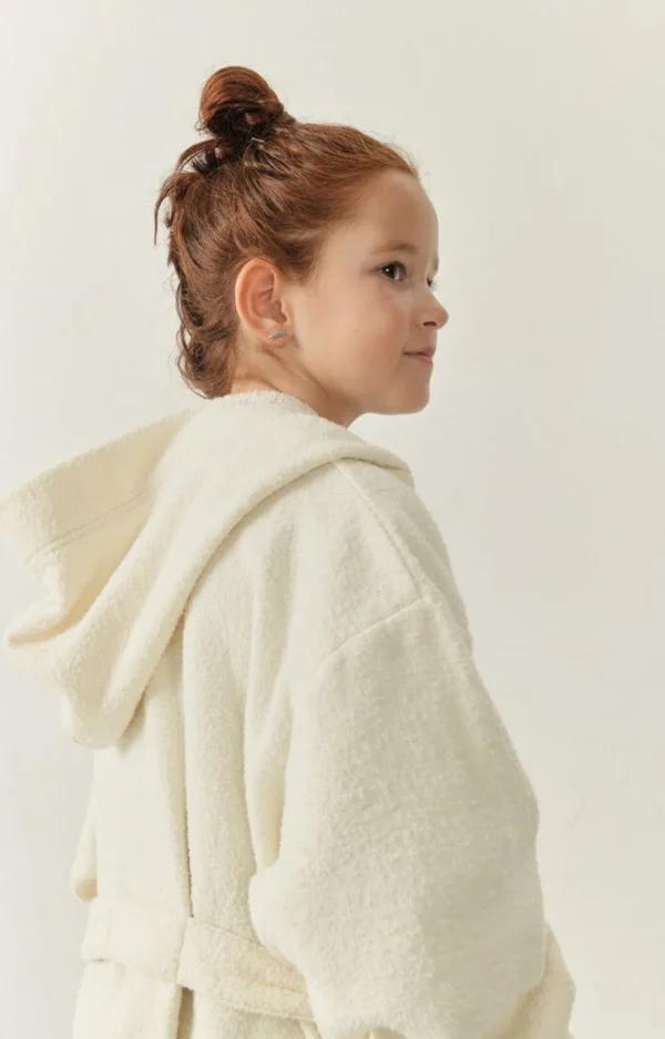 American Vintage | Kinderbademantel Bobypark Ecru