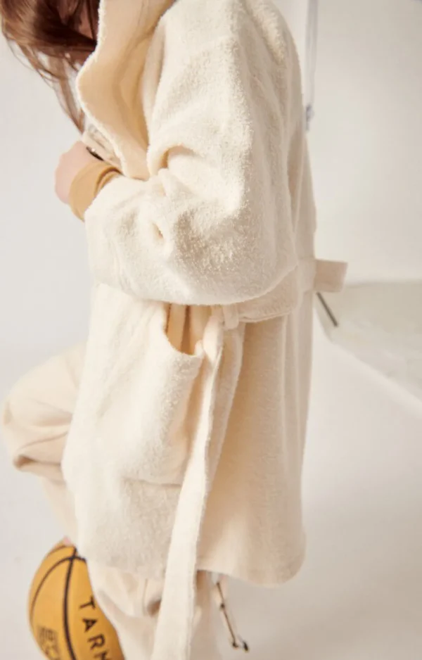 American Vintage | Kinderbademantel Bobypark Ecru