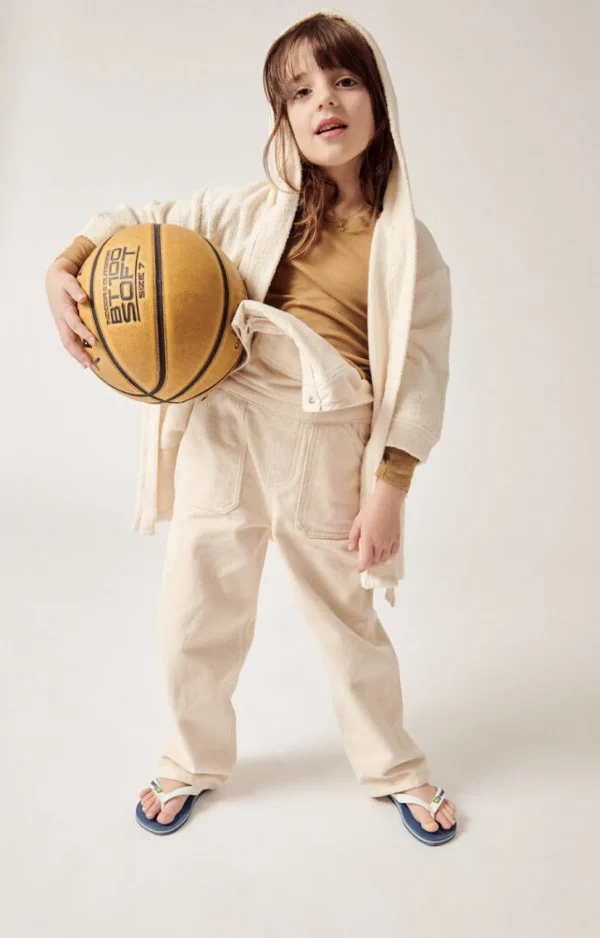 American Vintage | Kinderbademantel Bobypark Ecru