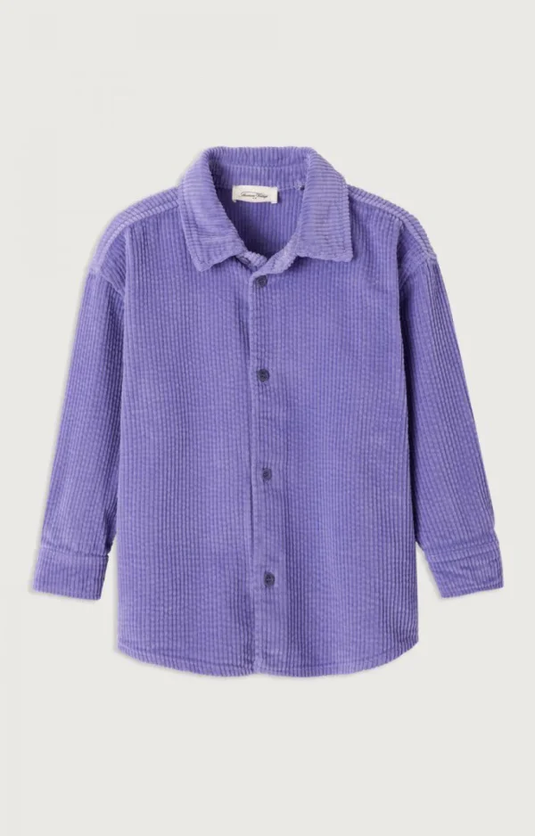 American Vintage | Kinderhemd Padow Purple Vintage