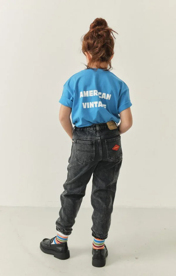 American Vintage | Kinderjeans Yopday Black