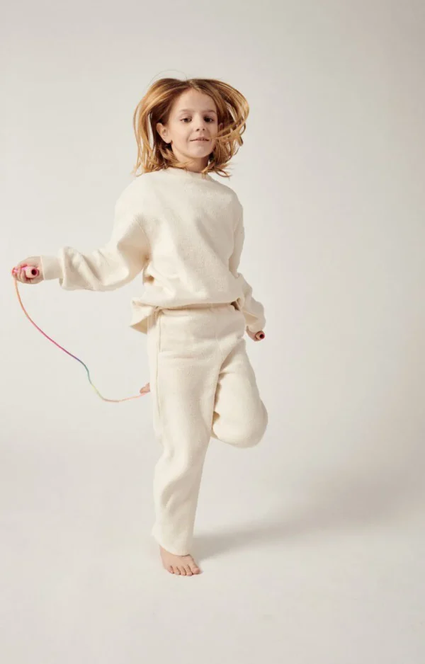 American Vintage | Kinderjogginghose Bobypark Ecru