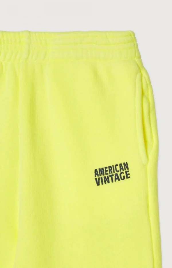 American Vintage | Kinderjogginghose Izubird Neongelb