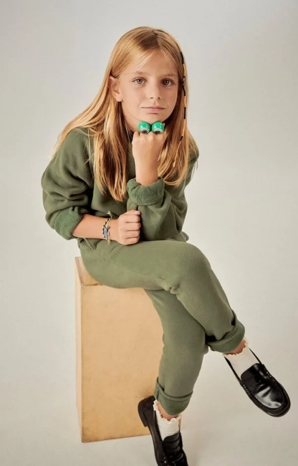 American Vintage | Kinderjogginghose Izubird Khaki Vintage